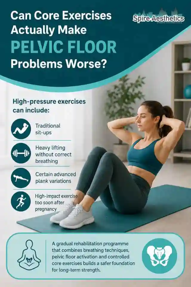 Can Strengthening Your Core Alone Actually Make Pelvic Floor Problems Worse Smethwick?
